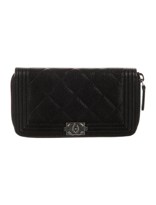 Chanel 2014 Small Boy Zipped Wallet