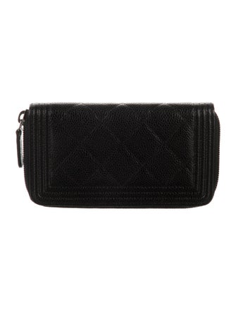 Chanel 2014 Small Boy Zipped Wallet
