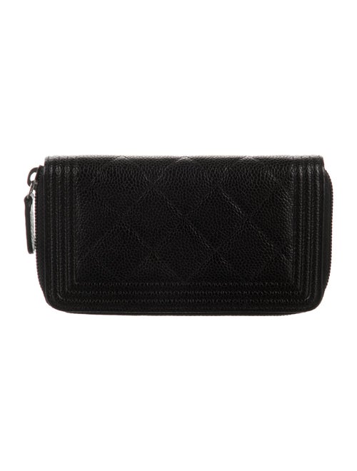 Chanel 2014 Small Boy Zipped Wallet