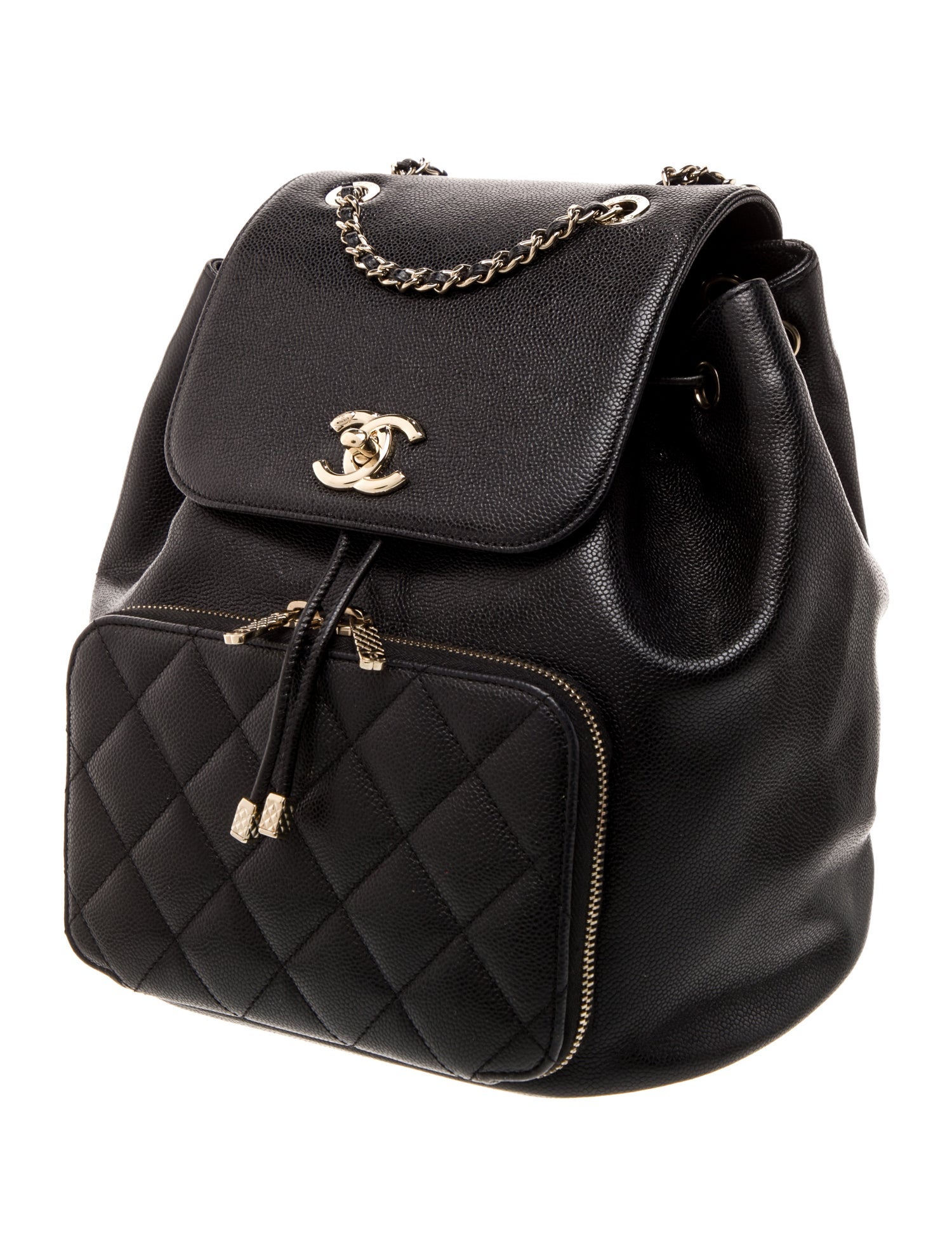 Chanel Caviar Business Affinity Backpack