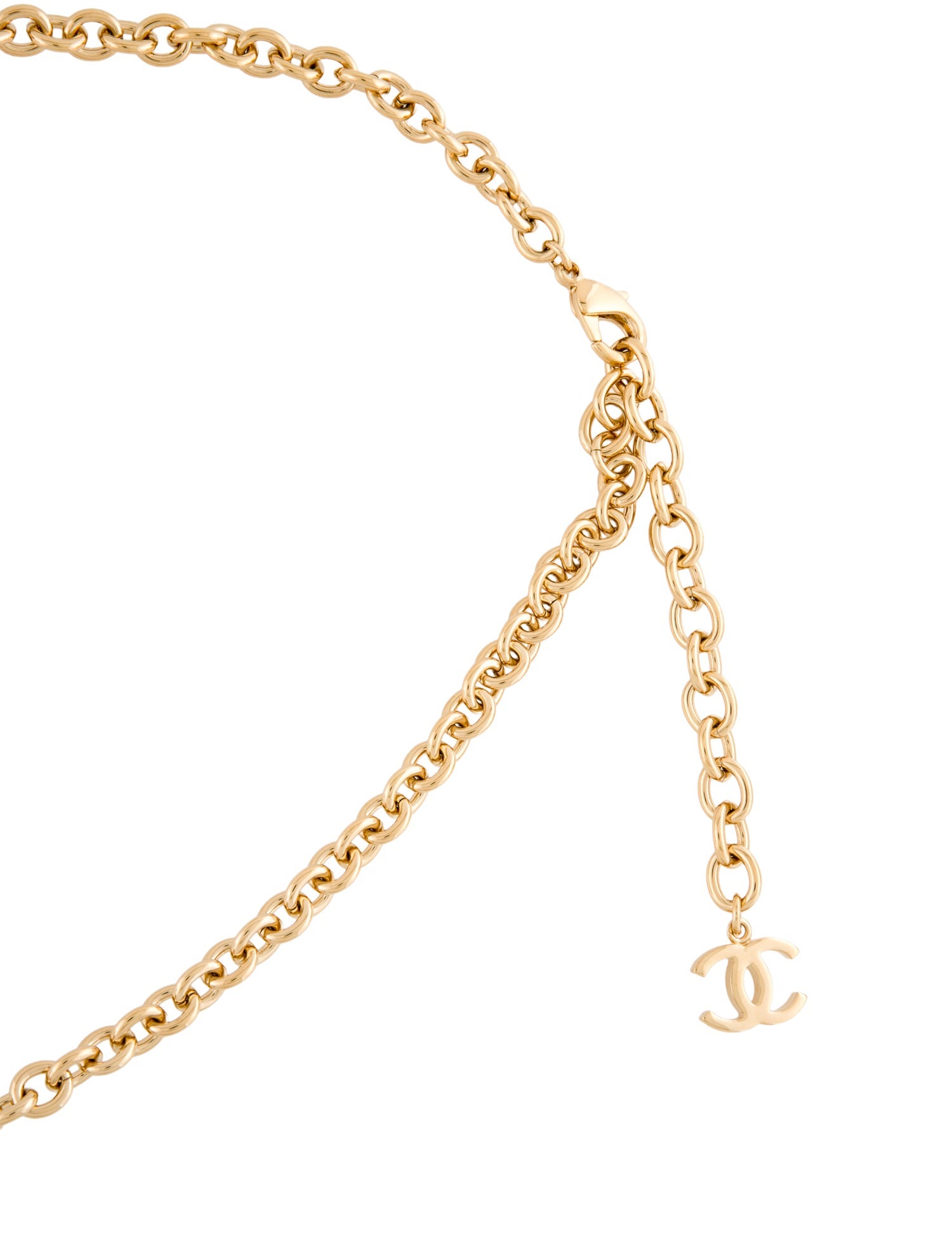 Chanel 2024 Interlocking CC Logo Waist Belt