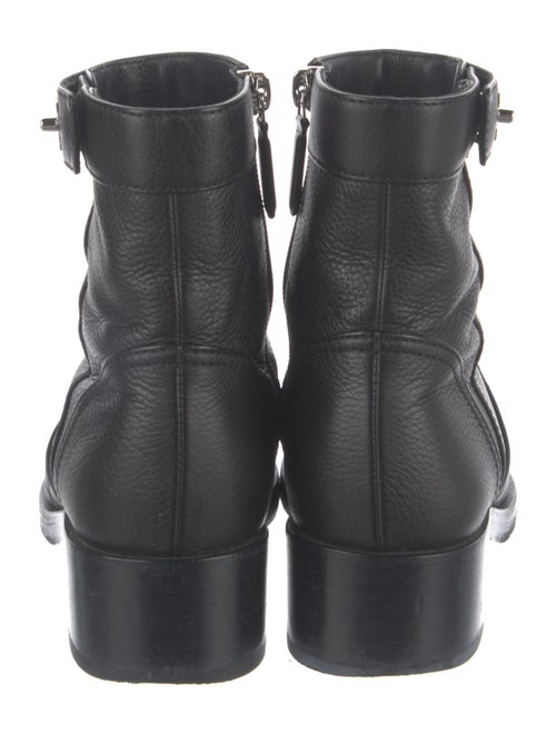 Chanel 2020 Interlocking CC Logo Moto Boots