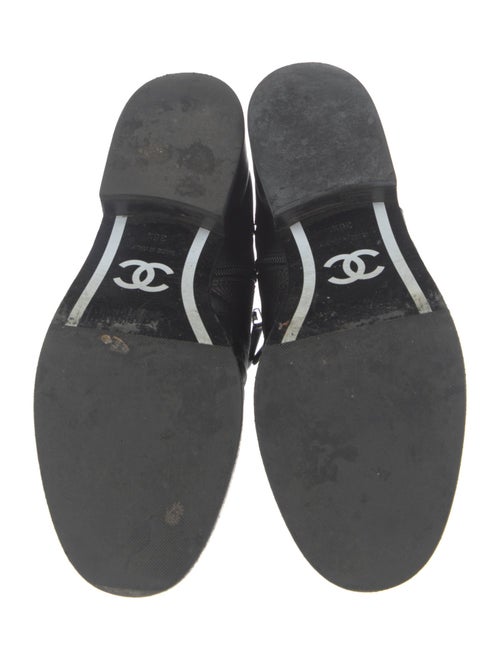 Chanel 2020 Interlocking CC Logo Moto Boots