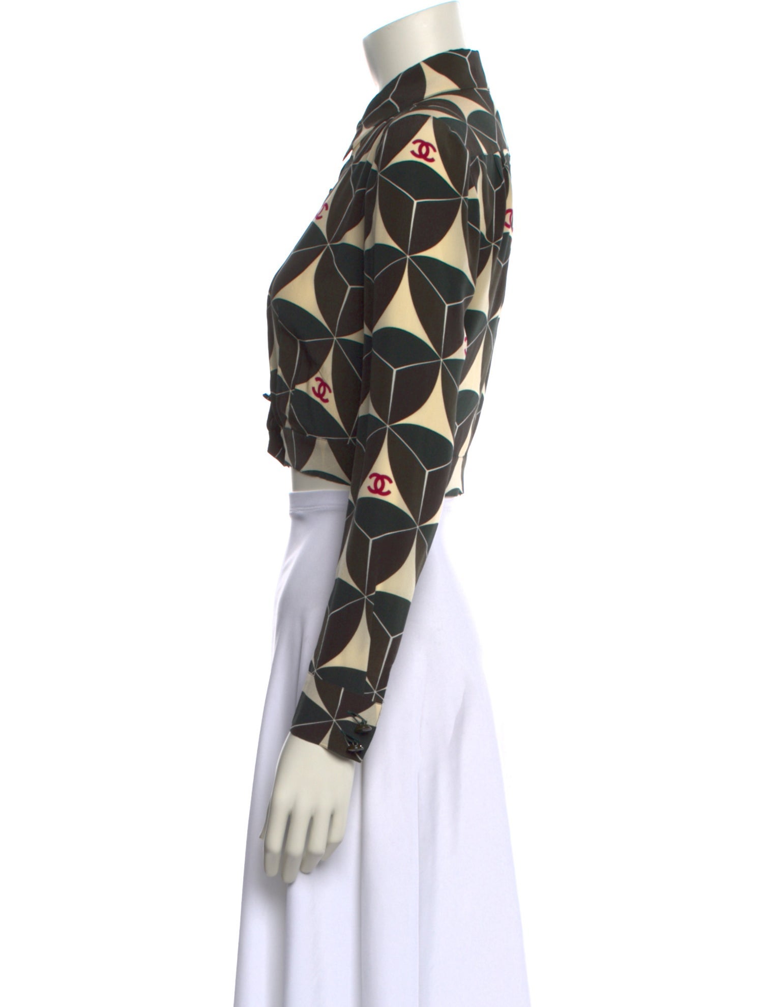 Chanel Vintage 2001 Crop Top