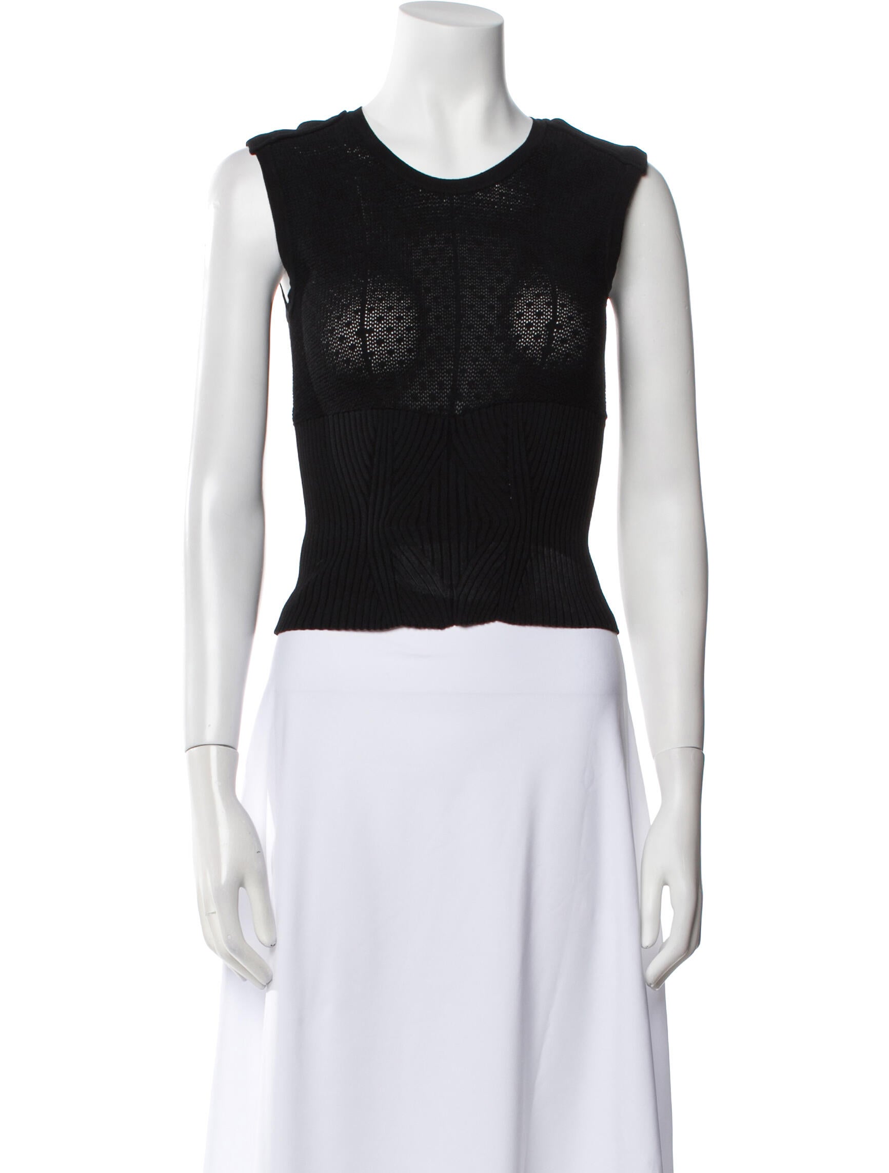 Chanel Vintage 2008 Crop Top