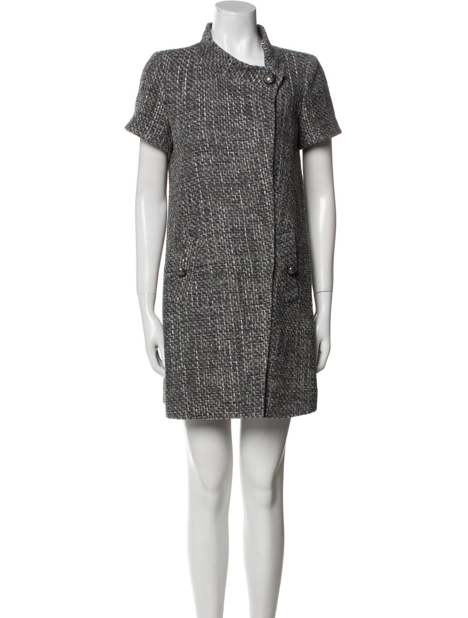 Chanel 2015 Tweed Pattern Coat