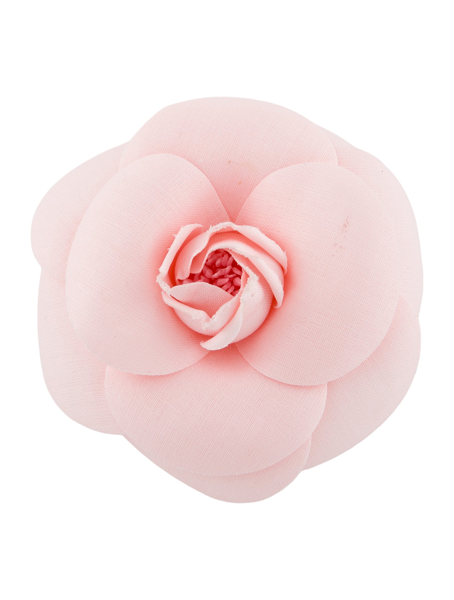 Chanel Fabric Camellia Brooch