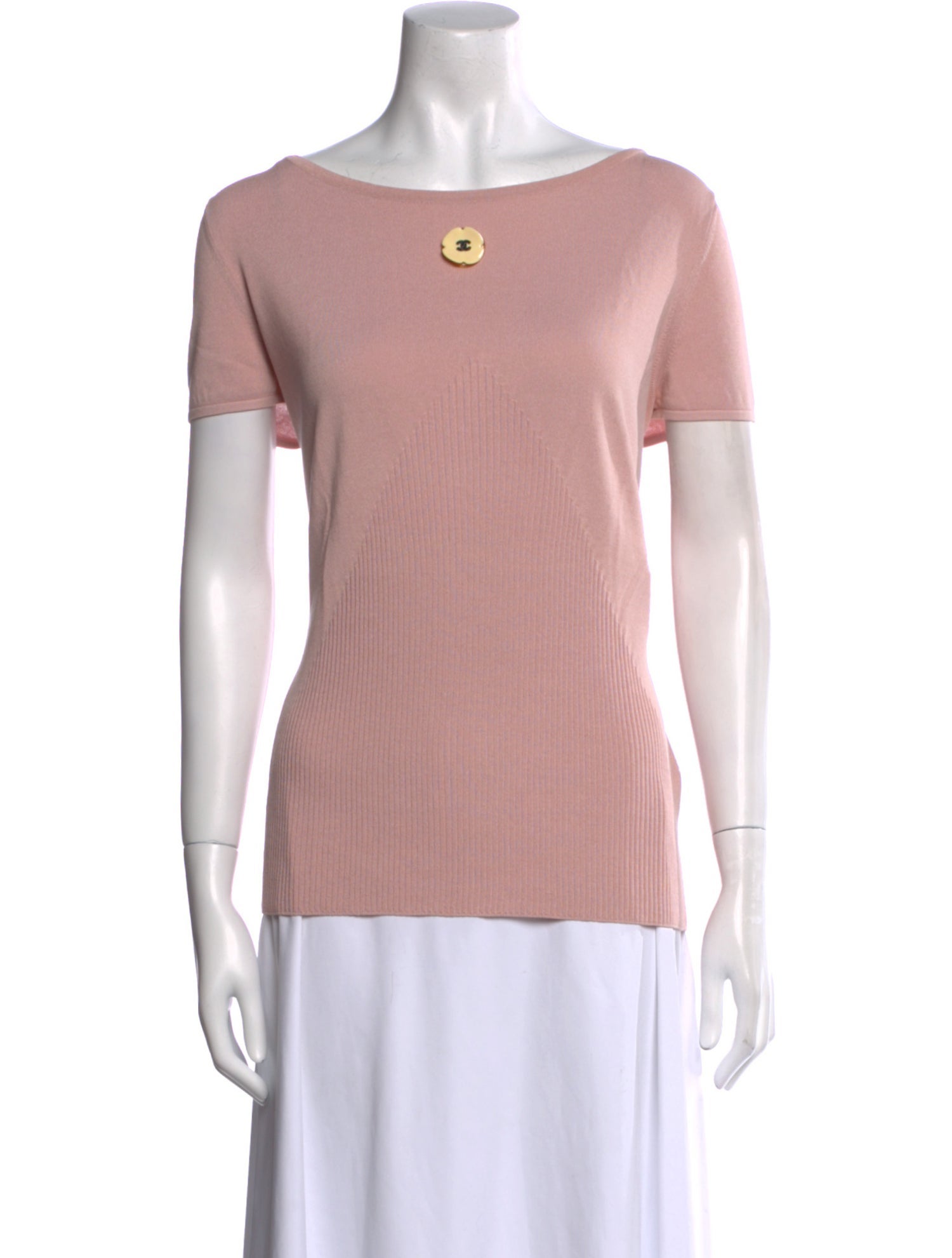 Chanel 2011 Scoop Neck T-Shirt