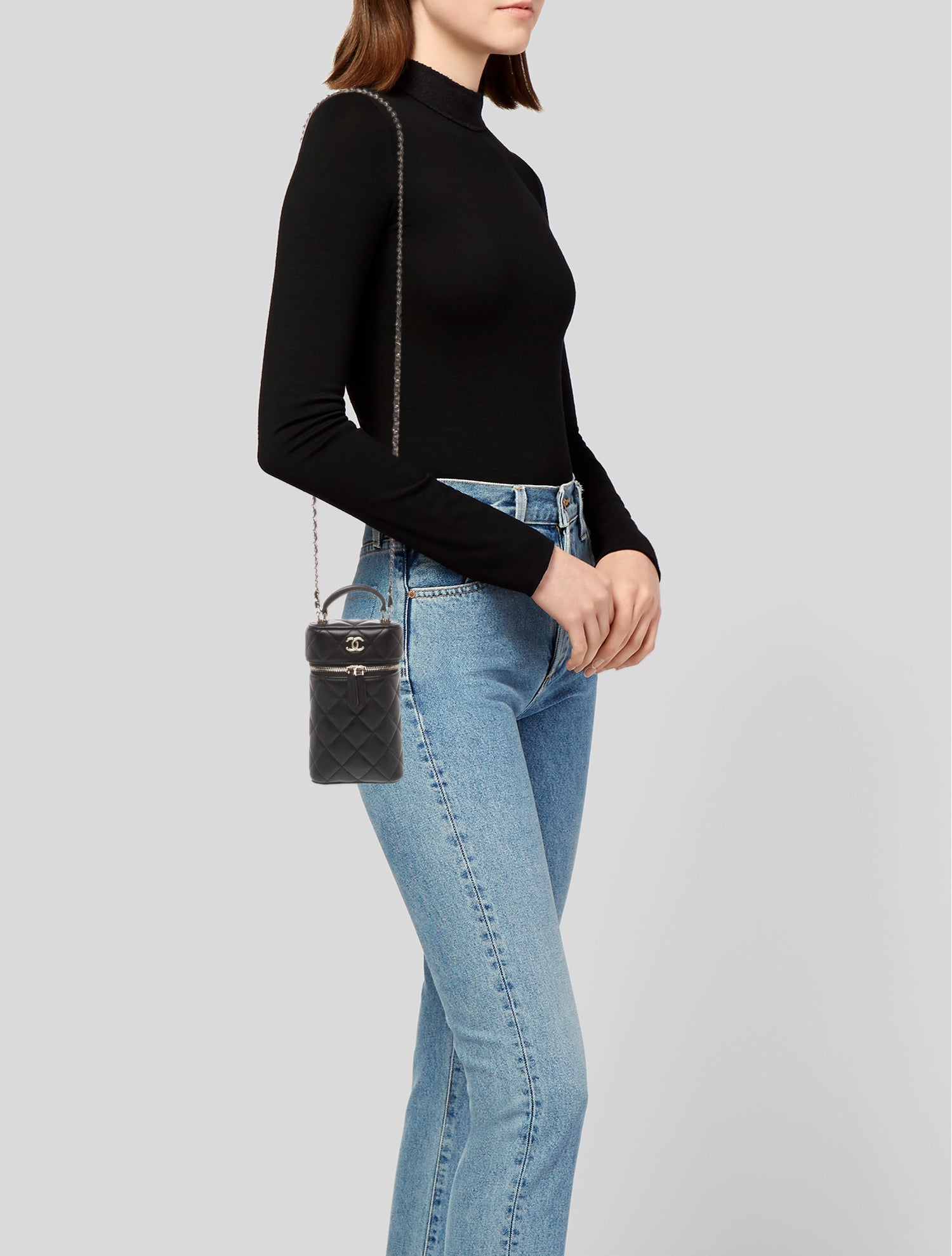 Chanel Vanity Phone Holder w/ Chain