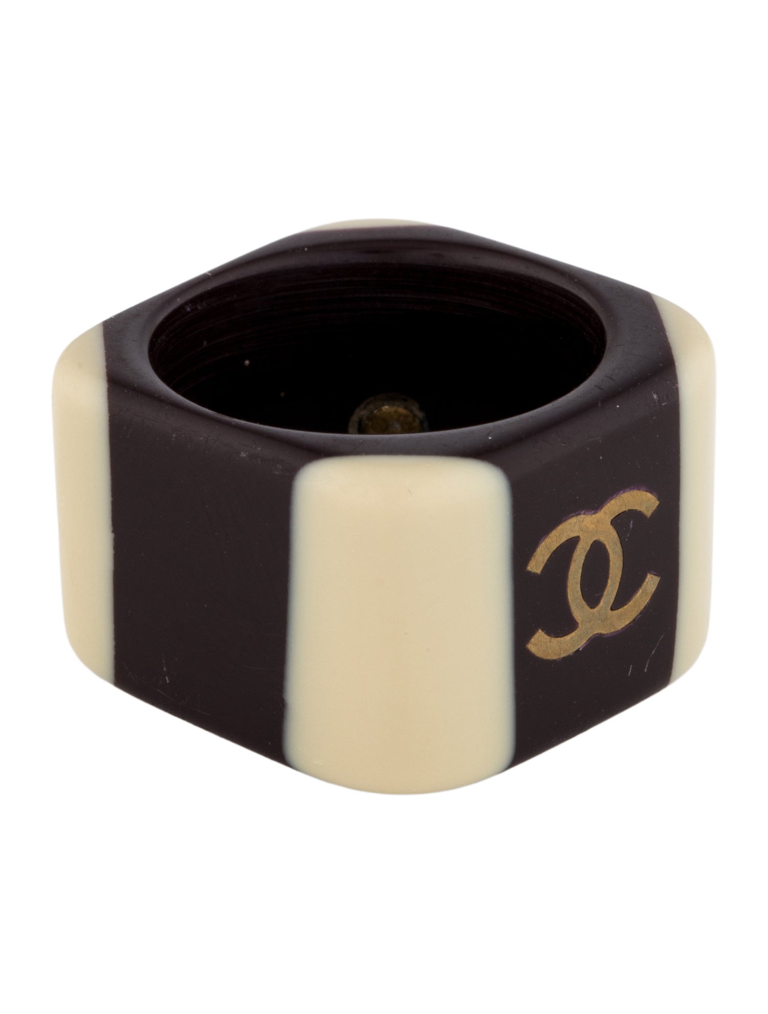 Chanel Vintage Resin CC Band