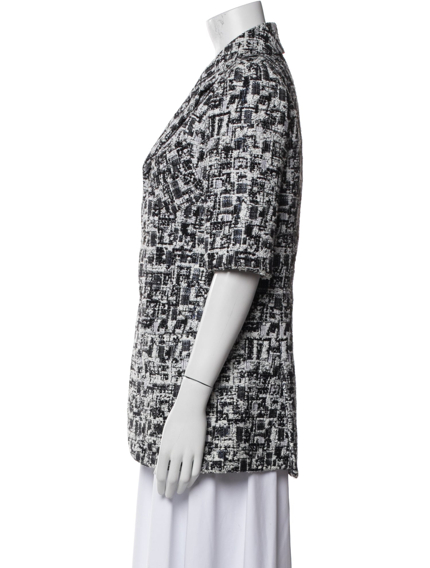 Chanel 2015 Printed Blazer