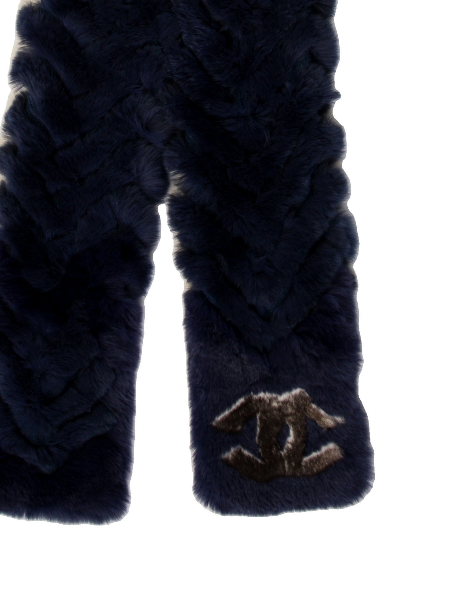 Chanel Orylag Interlocking CC Logo Scarf