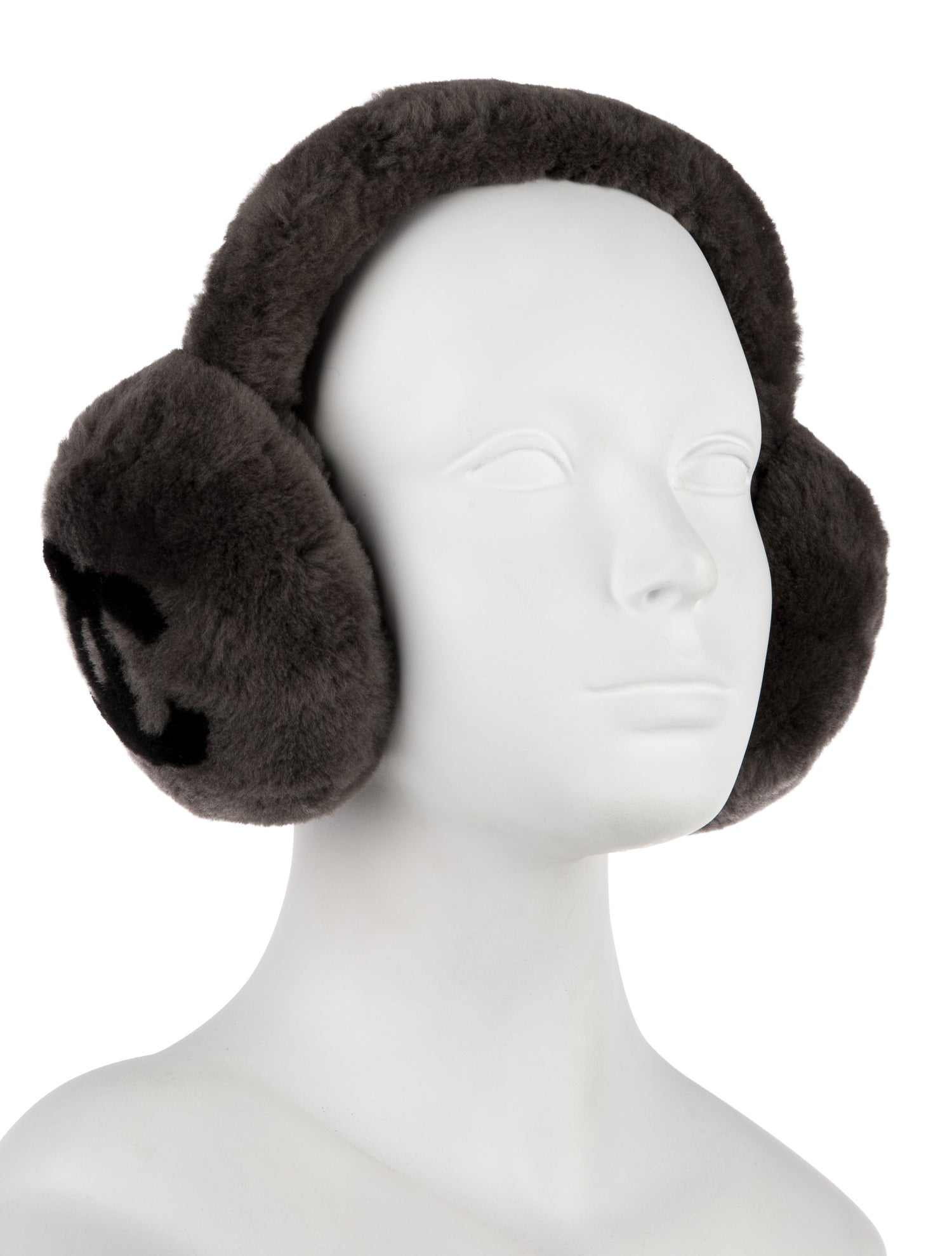 Chanel Shearling CC Ear Muffs
