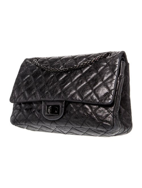 Chanel Reissue So Black 227 Double Flap Bag