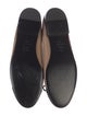 Chanel Interlocking CC Logo Leather Ballet Flats