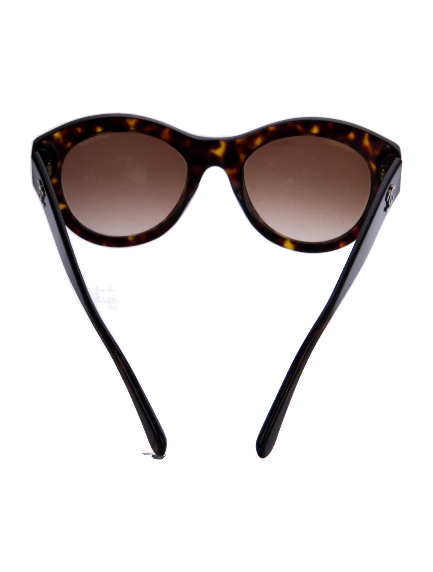 Chanel Interlocking CC Logo Cat-Eye Sunglasses