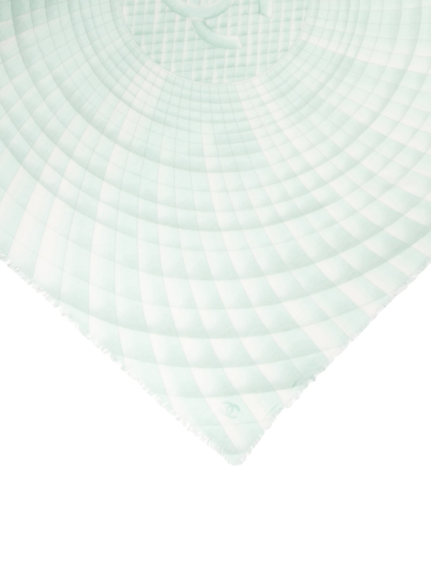 Chanel Cashmere Interlocking CC Logo Scarf