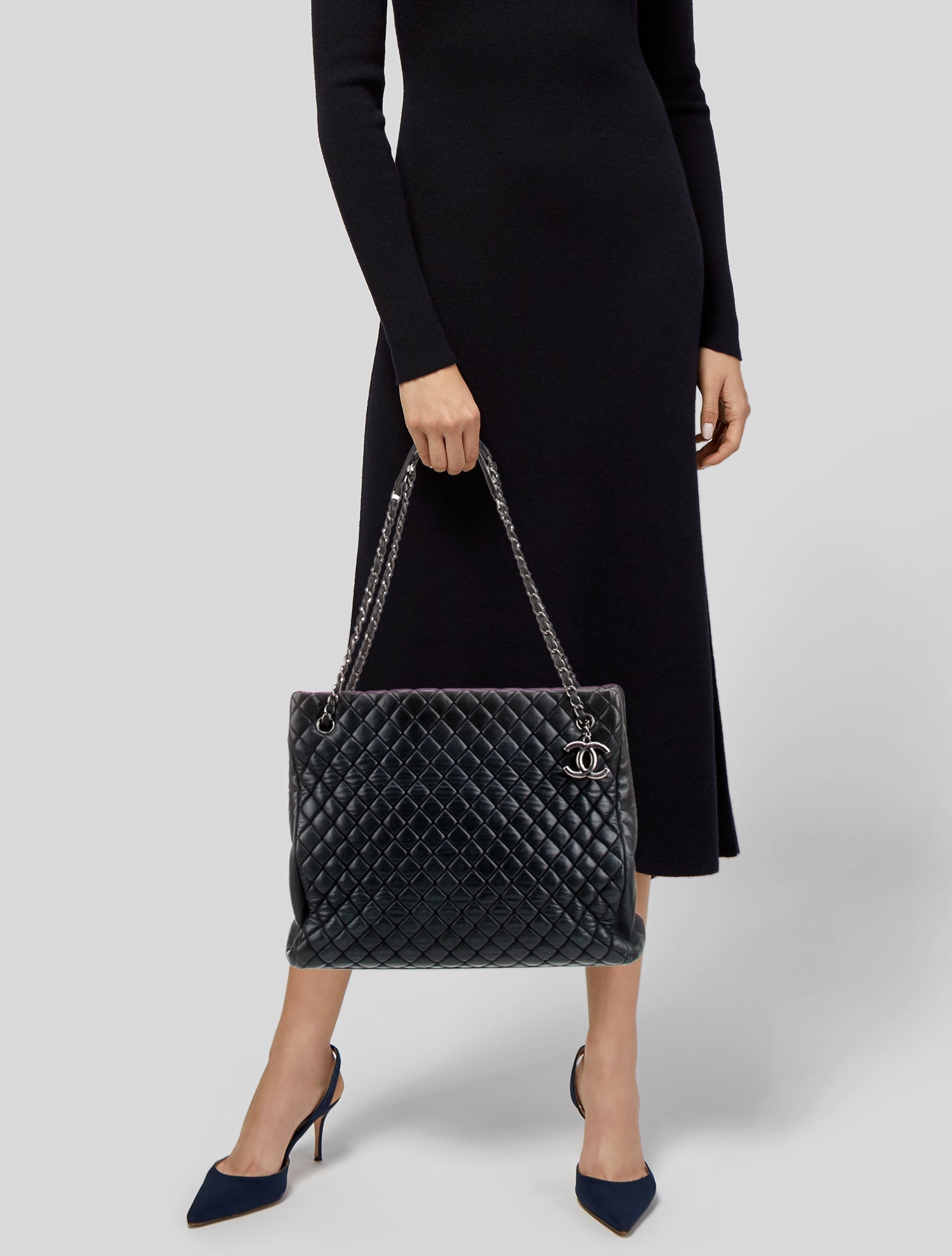 Chanel Large New Bubble Quilt Tote