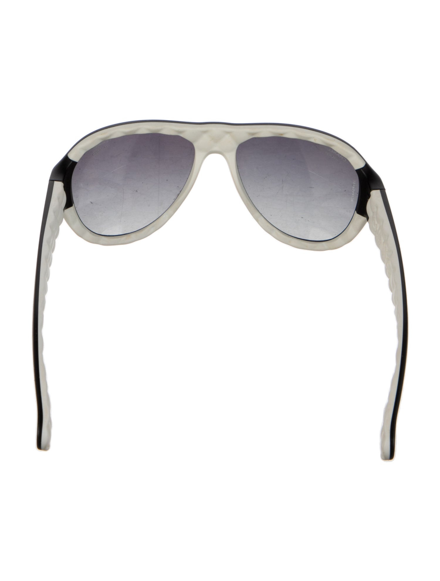 Chanel Interlocking CC Logo Shield Sunglasses