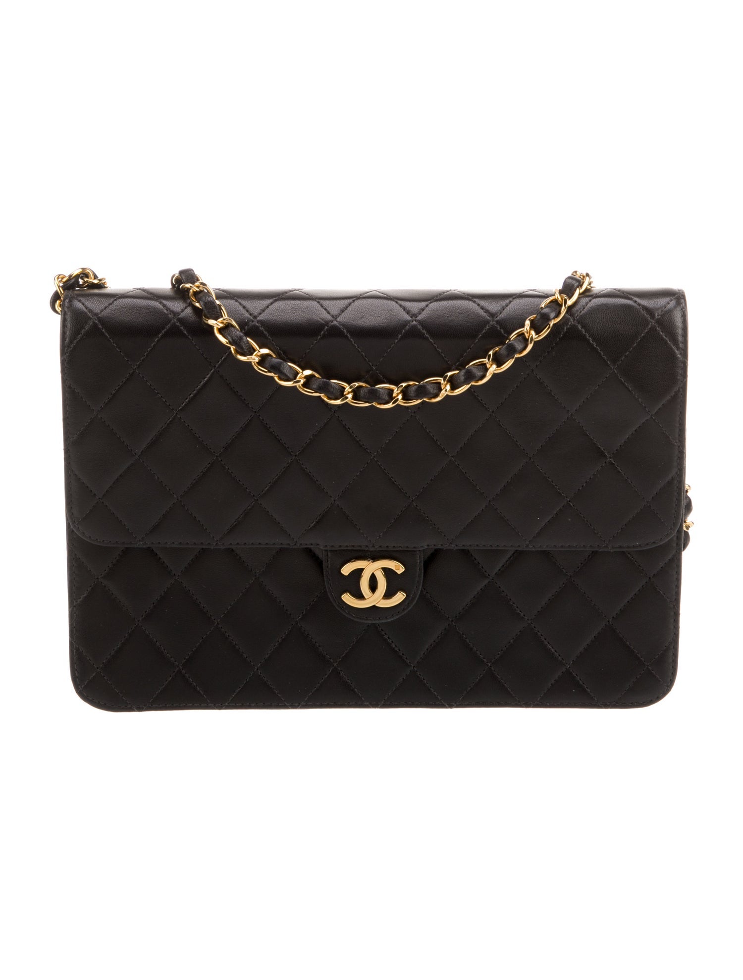 Chanel Quilted CC Square Flap Bag
