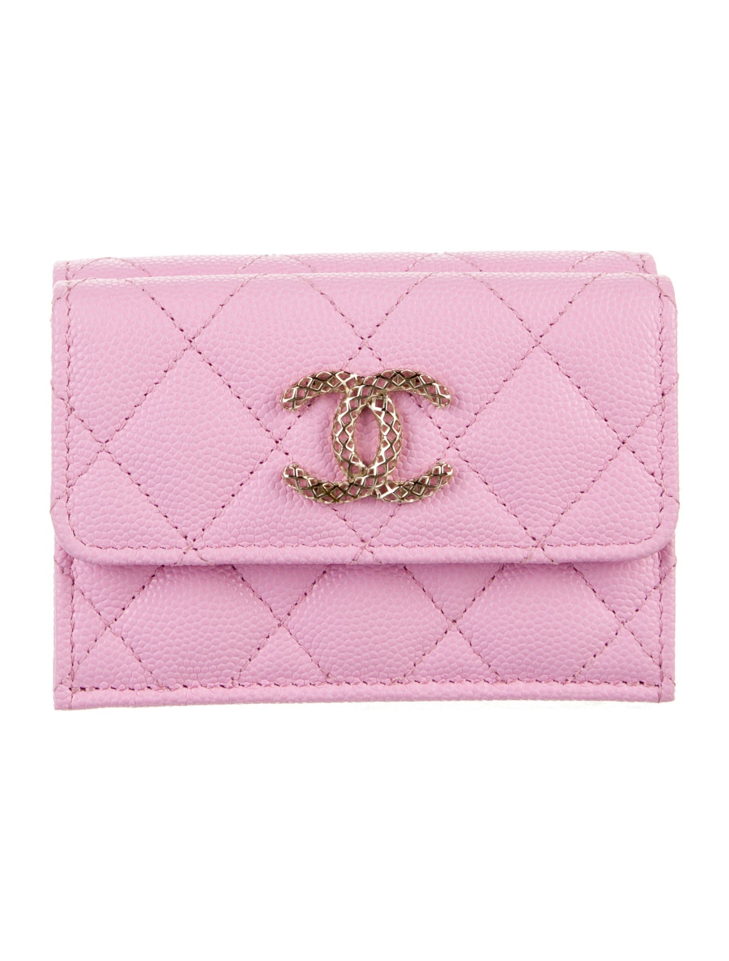 Chanel Interlocking CC Logo Card Holder