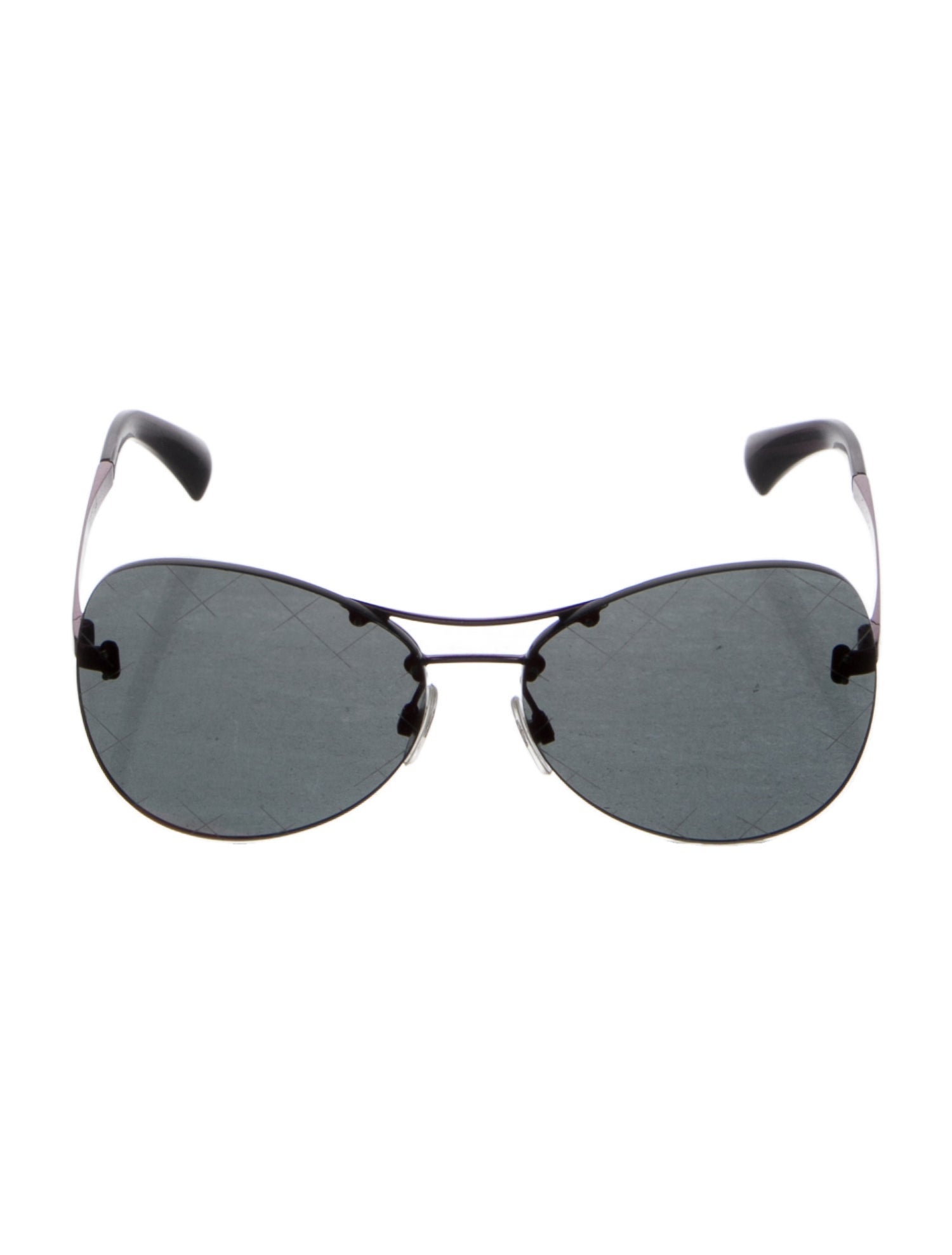 Chanel Interlocking CC Logo Aviator Sunglasses