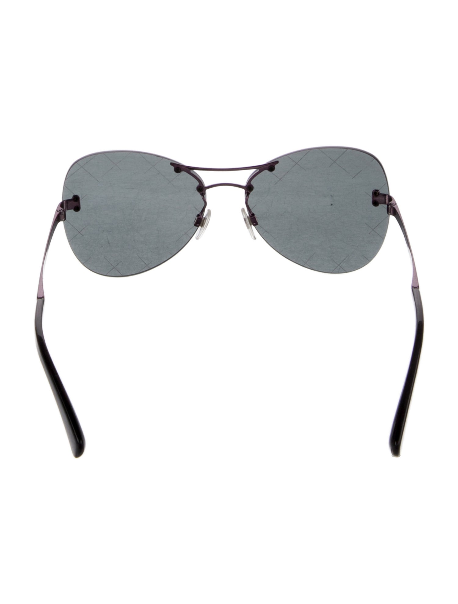 Chanel Interlocking CC Logo Aviator Sunglasses