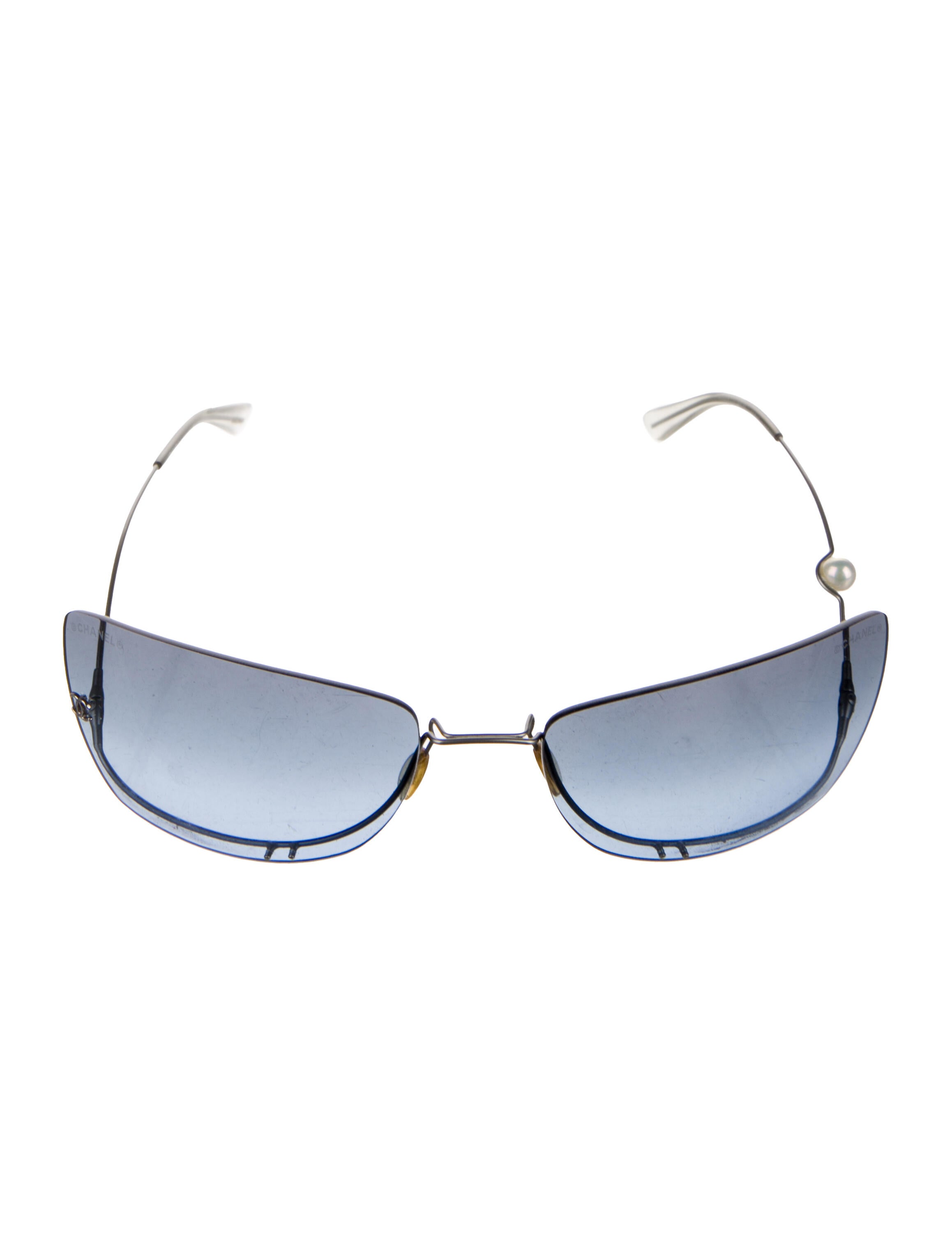 Chanel Vintage Interlocking CC Logo Sunglasses