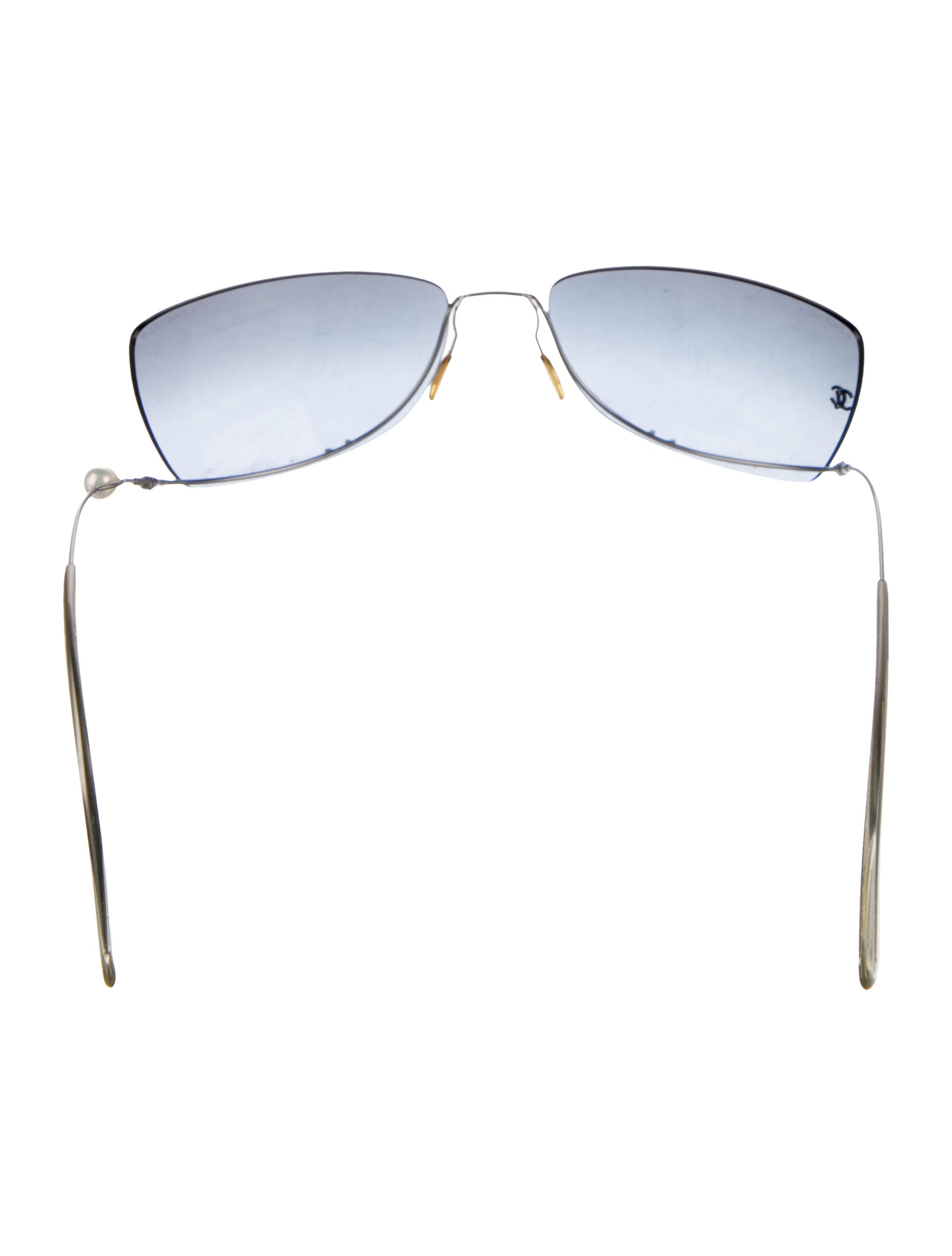 Chanel Vintage Interlocking CC Logo Sunglasses