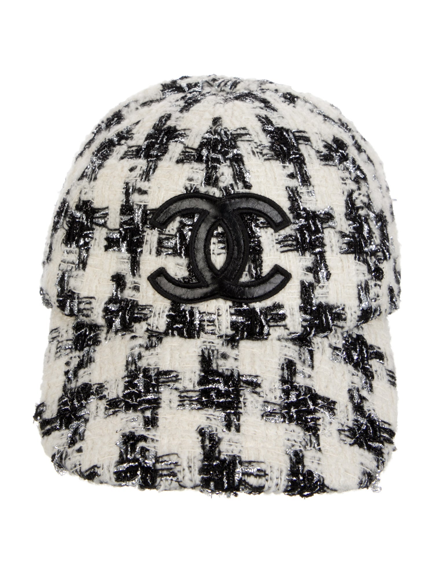 Chanel Tweed CC Baseball Cap