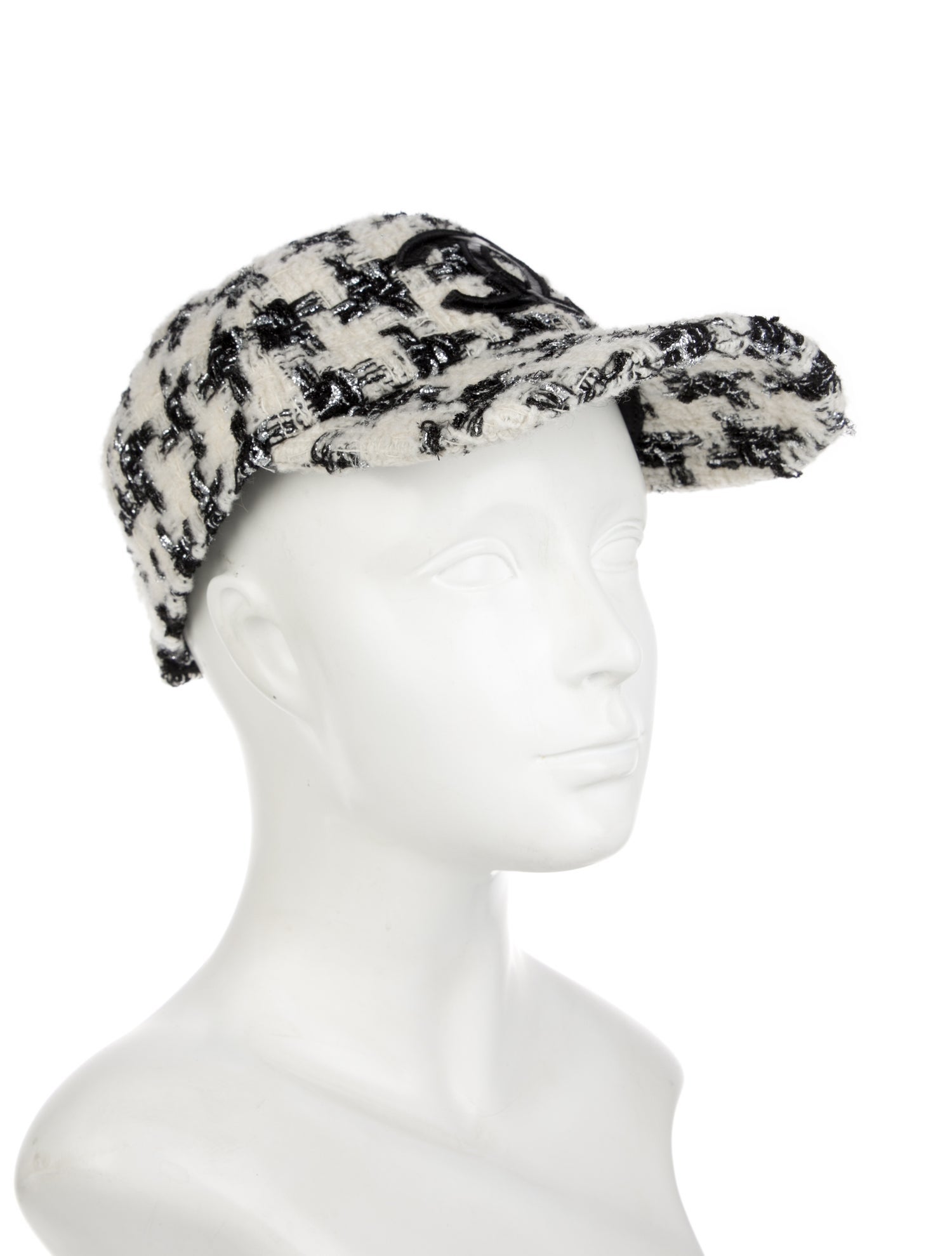 Chanel Tweed CC Baseball Cap