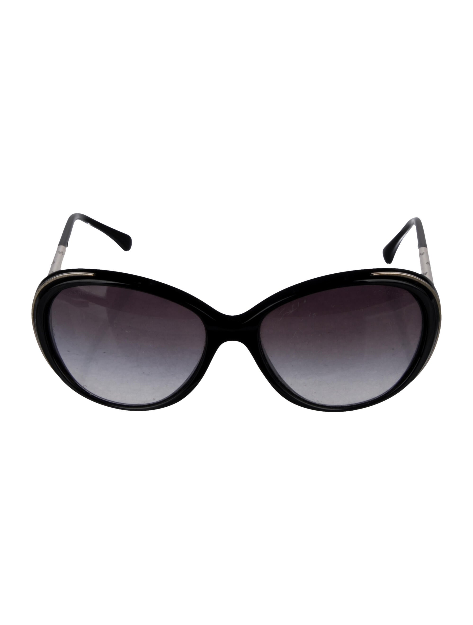 Chanel Interlocking CC Logo Oversize Sunglasses