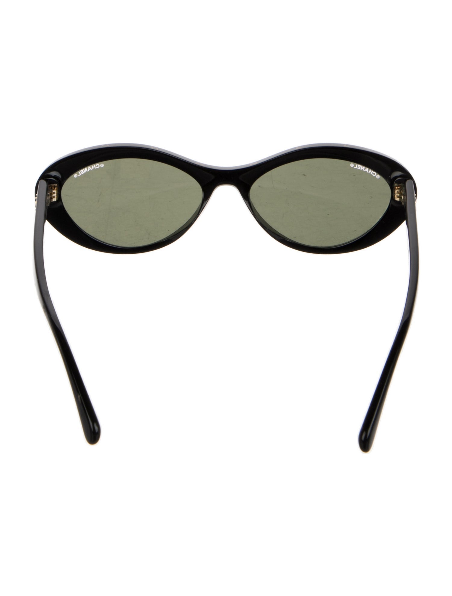 Chanel Interlocking CC Logo Cat-Eye Sunglasses
