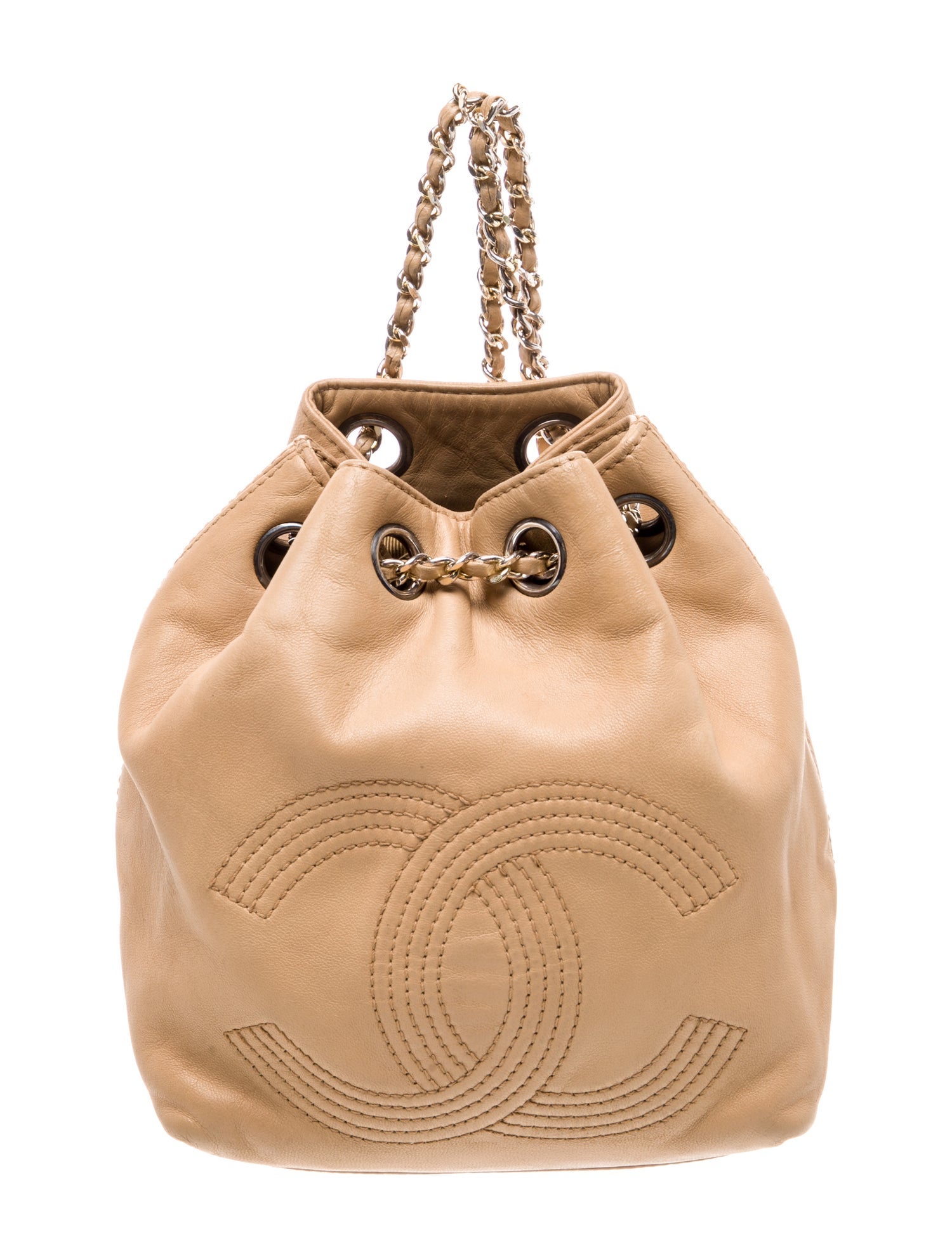 Chanel Mini CC Drawstring Backpack