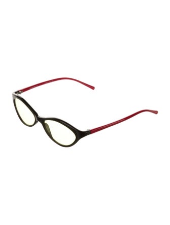 Chanel Interlocking CC Logo Cat-Eye Eyeglasses
