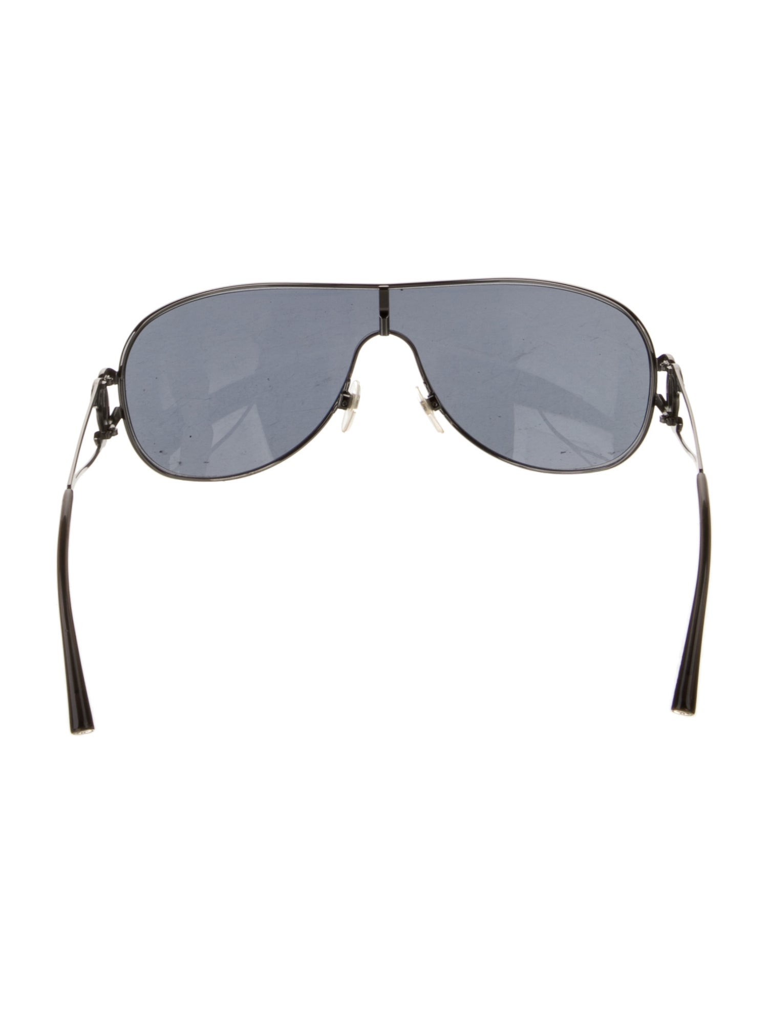 Chanel Interlocking CC Logo Shield Sunglasses