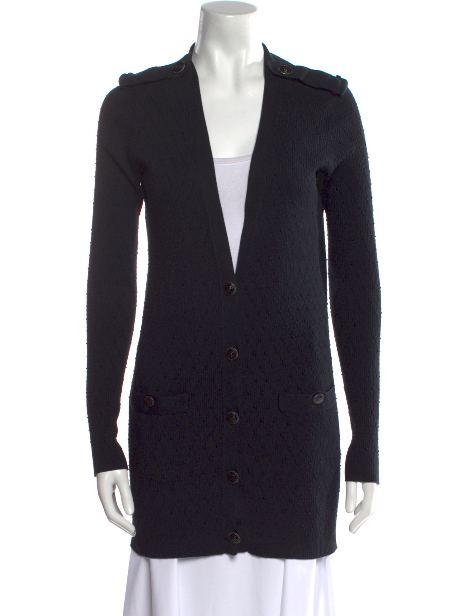 Chanel 2016 V-Neck Sweater