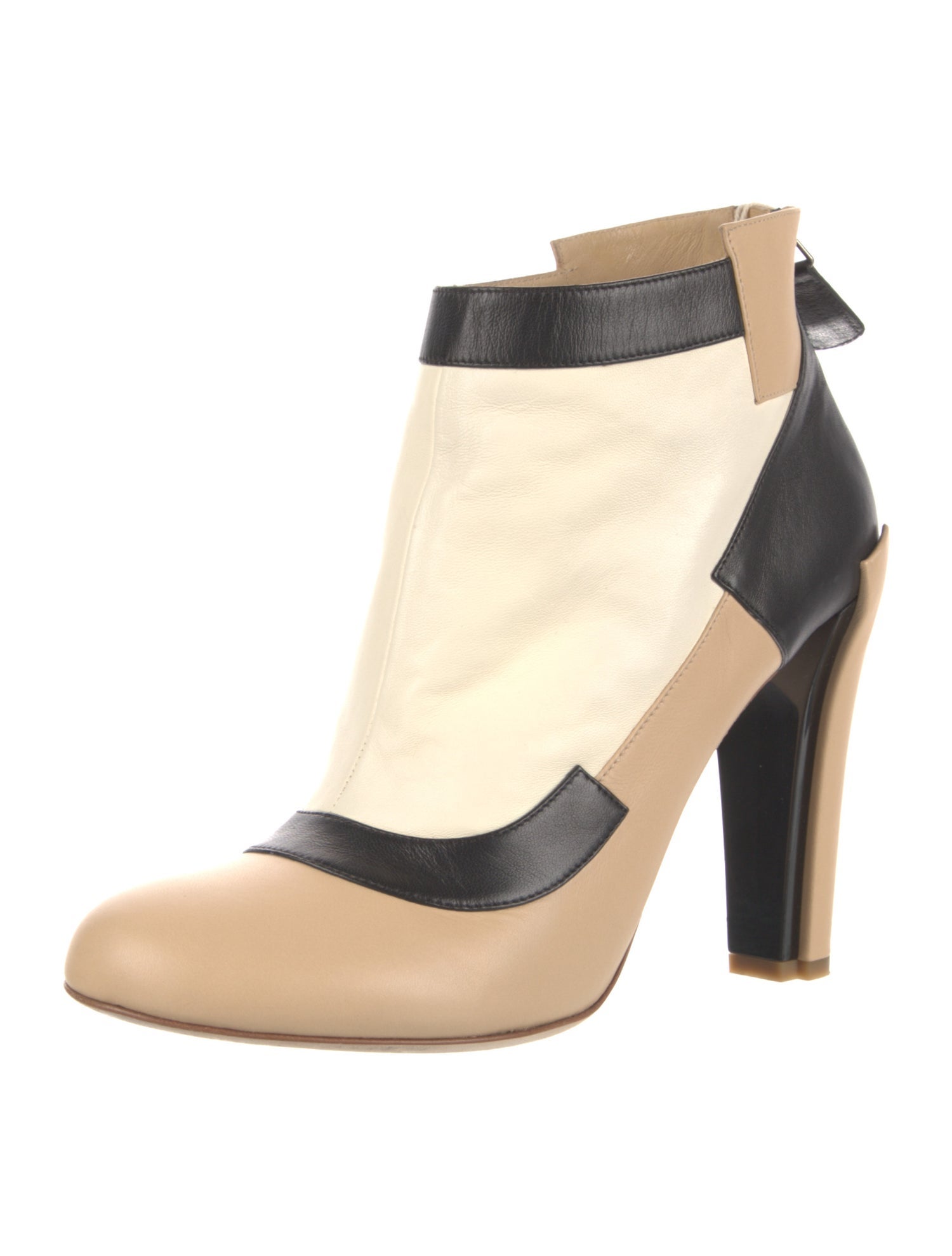 Chanel 2013 Interlocking CC Logo Chelsea Boots