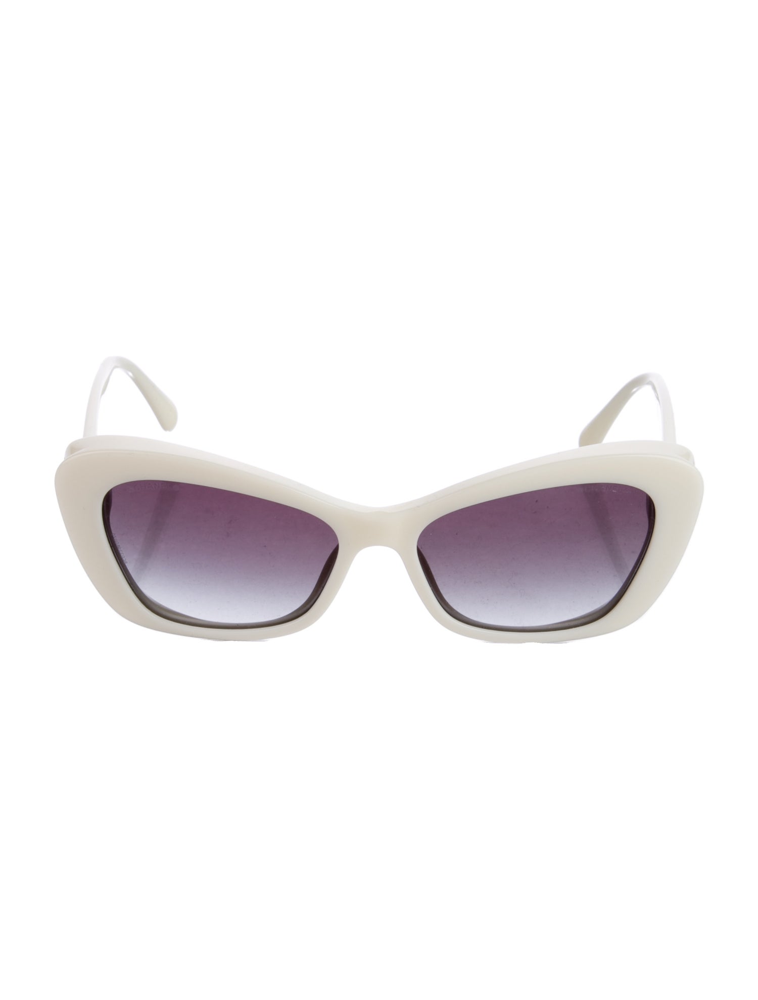 Chanel Interlocking CC Logo Cat-Eye Sunglasses