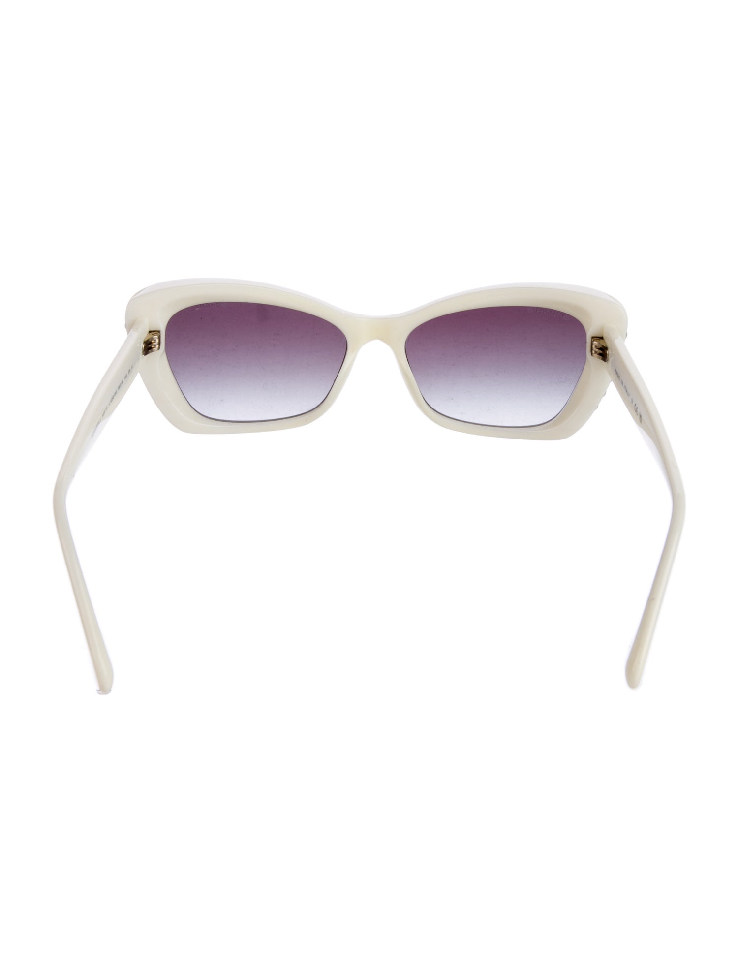 Chanel Interlocking CC Logo Cat-Eye Sunglasses