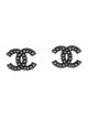 Chanel Faux Pearl CC Clip-On Earrings