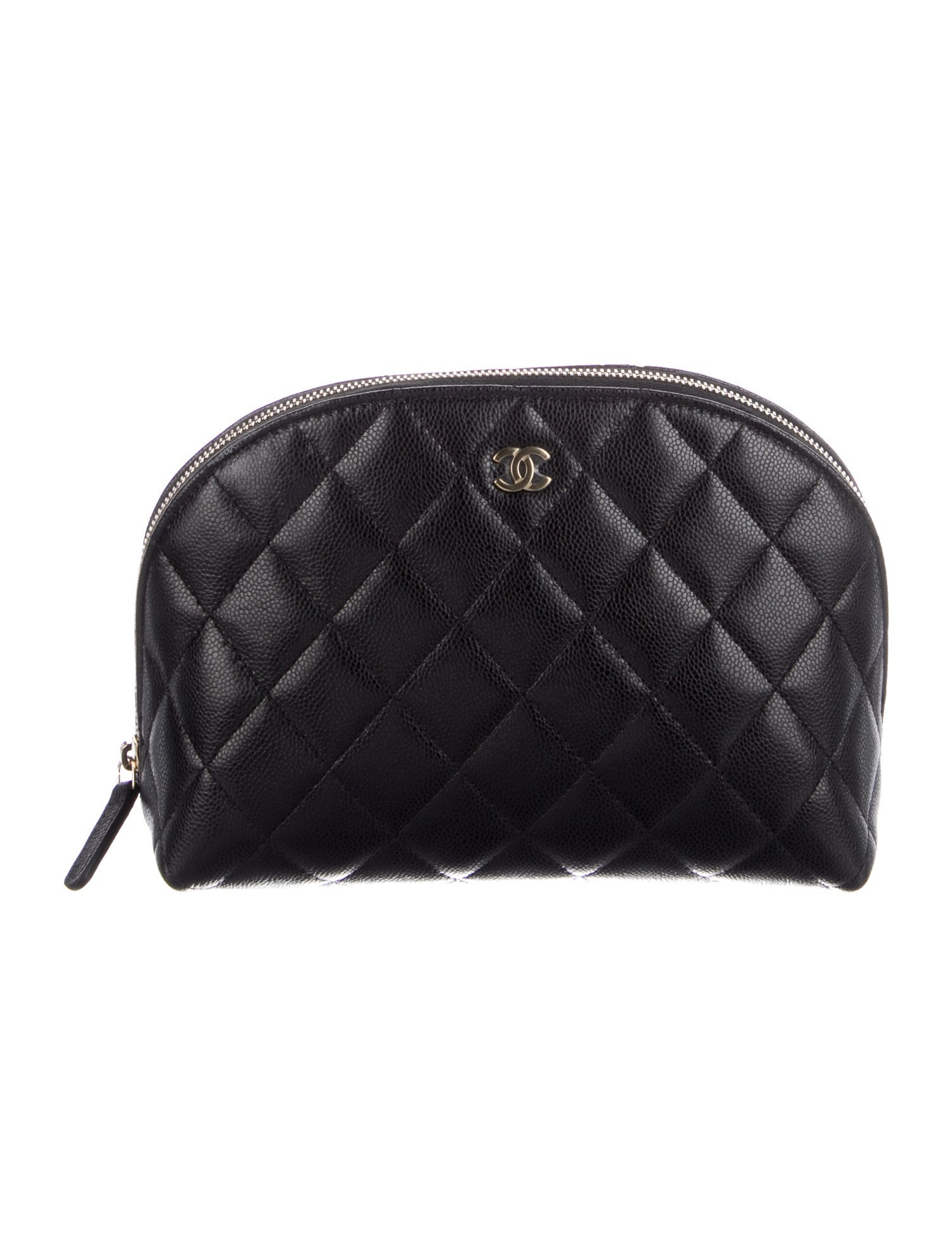 Chanel Classic Caviar Cosmetic Pouch