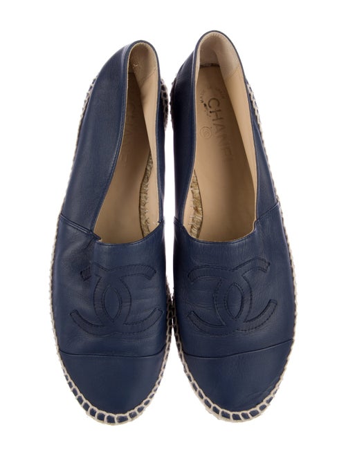 Chanel 2015 Interlocking CC Logo Espadrilles