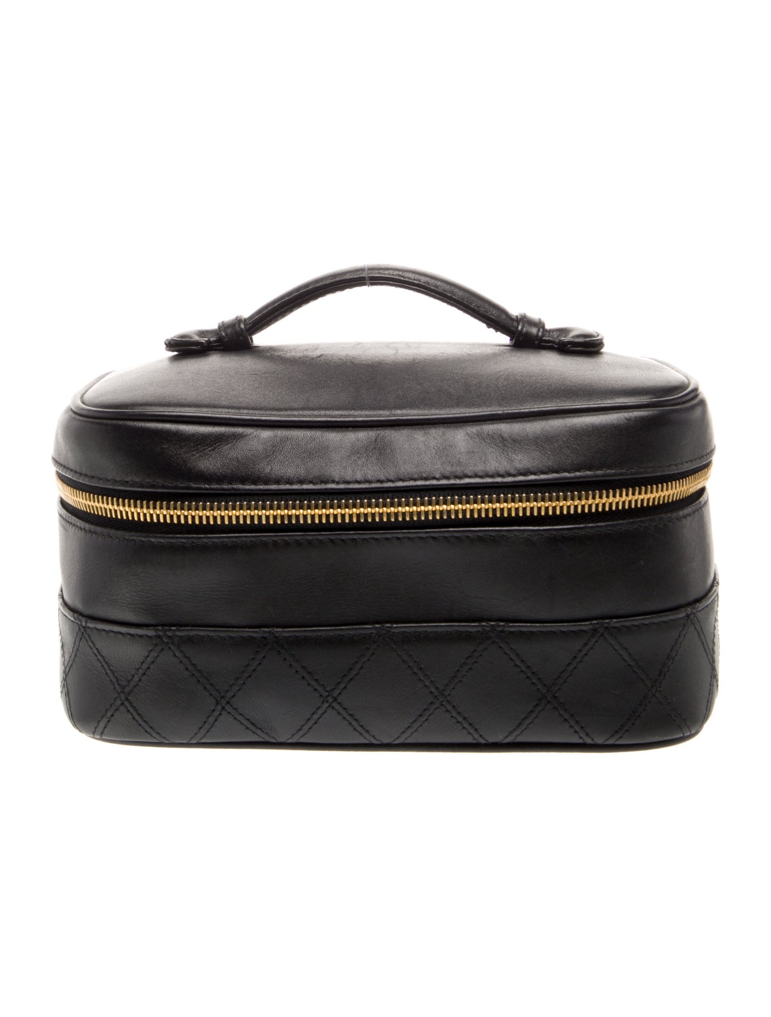 Chanel Quilted CC Vanity Case