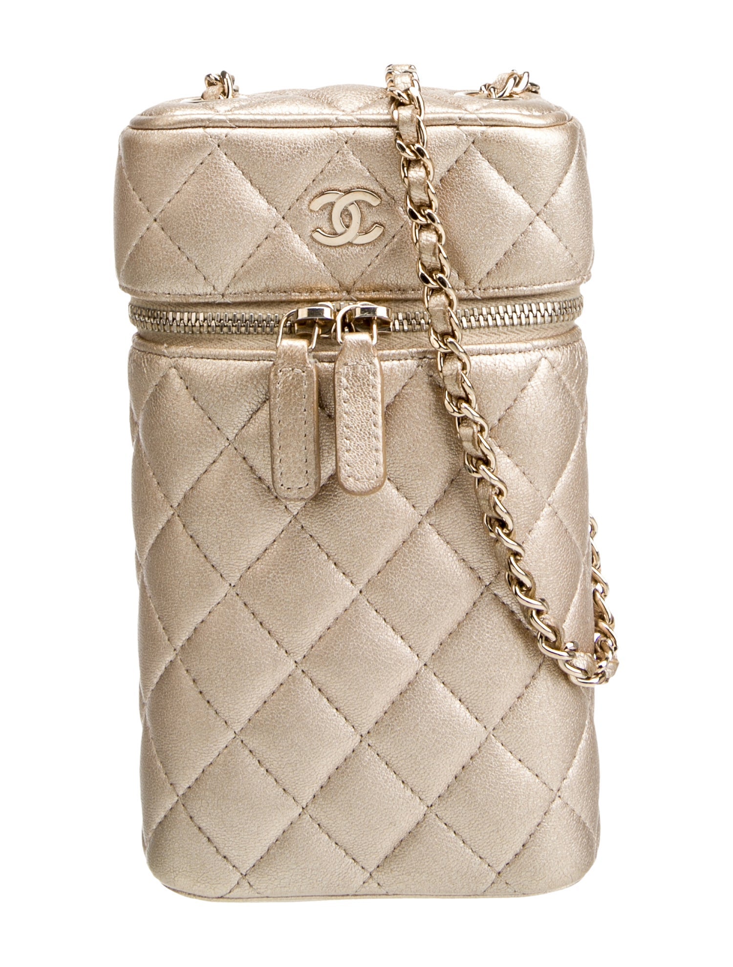 Chanel Classic Vanity Phone Holder w/ Chain