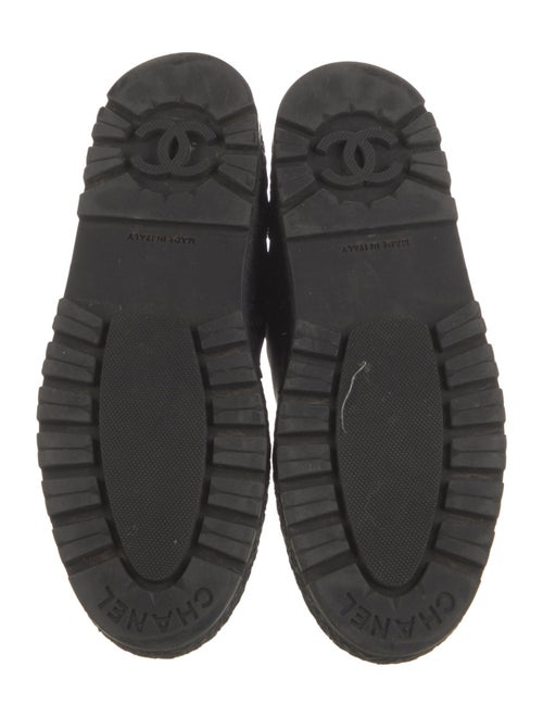 Chanel 2021 Interlocking CC Logo Chelsea Boots