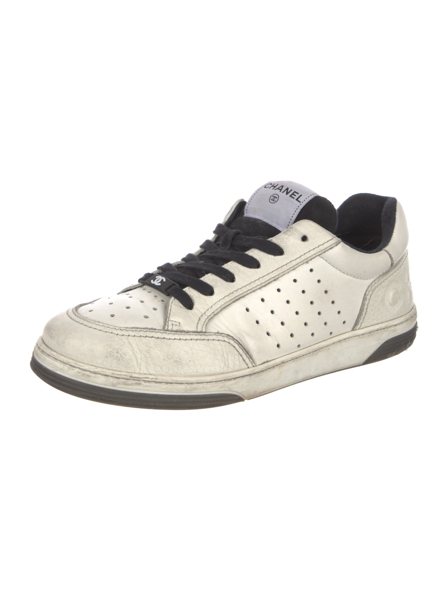 Chanel 2023 Interlocking CC Logo Sneakers