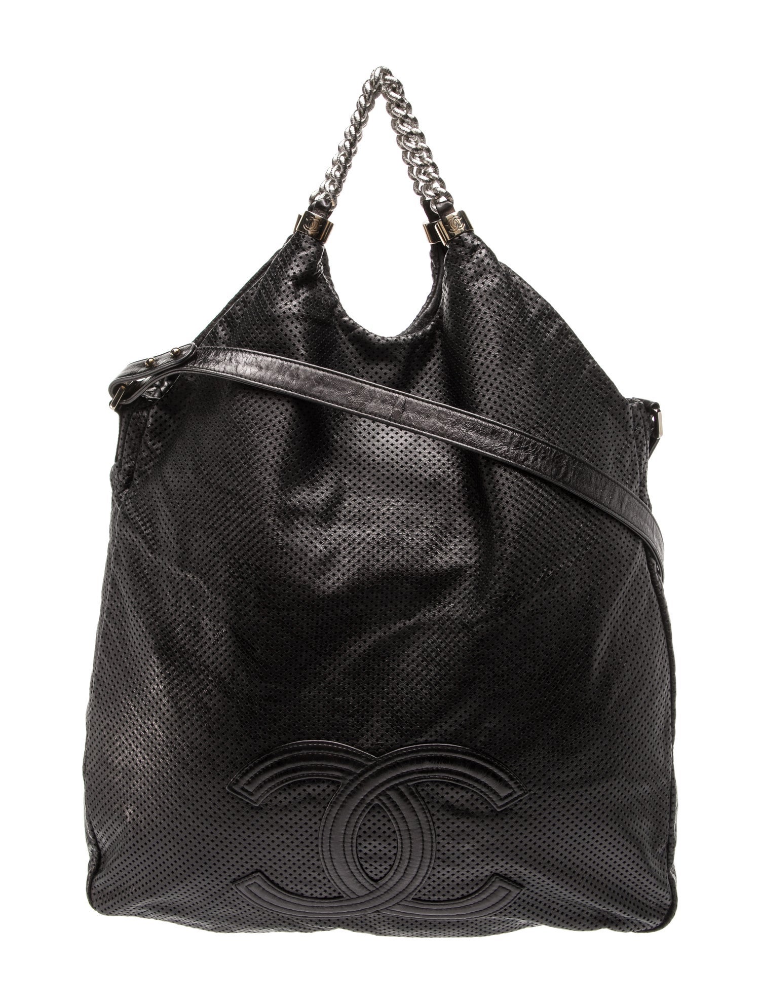 Chanel Perforated Rodeo Drive Hobo