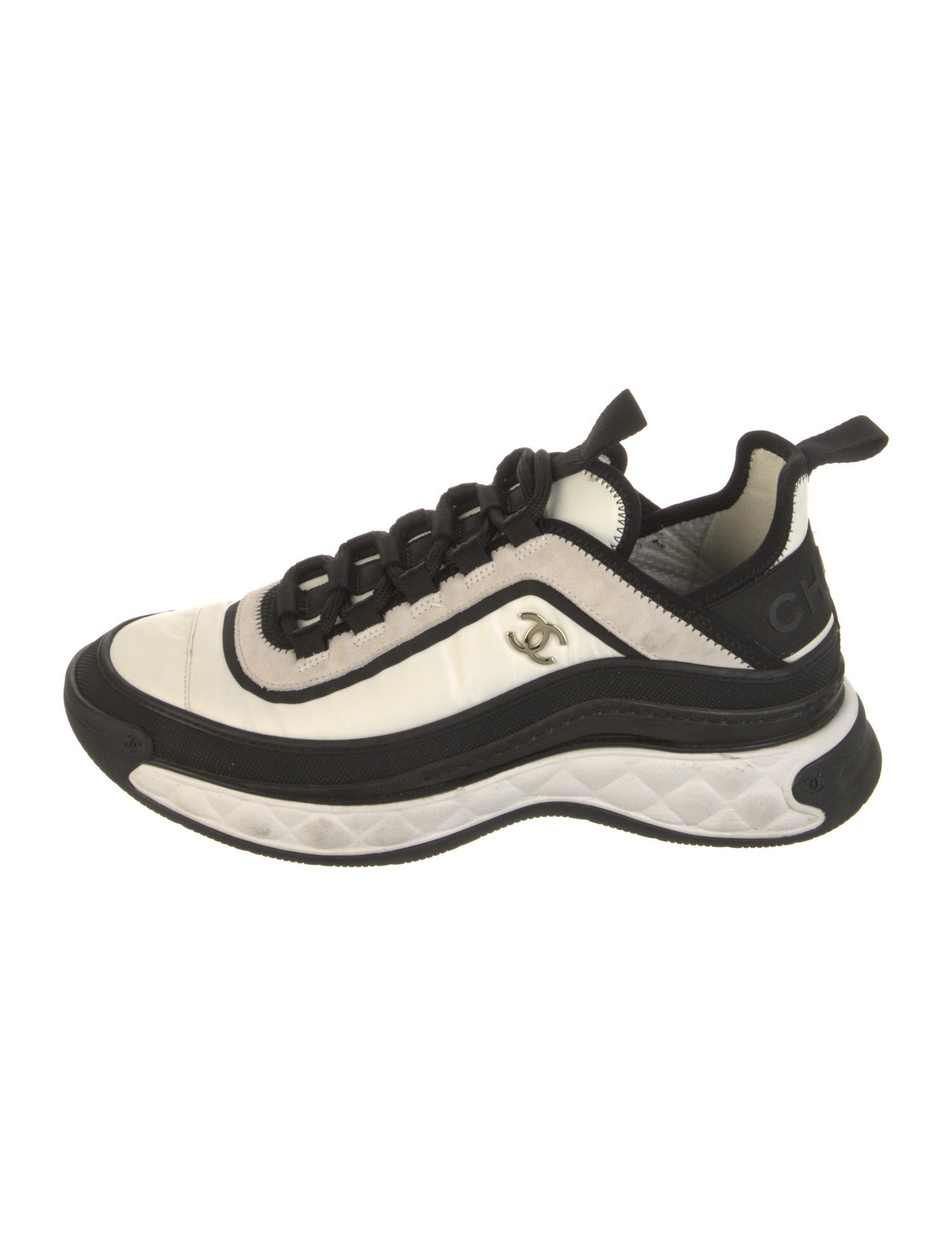 Chanel 2023 Interlocking CC Logo Sneakers