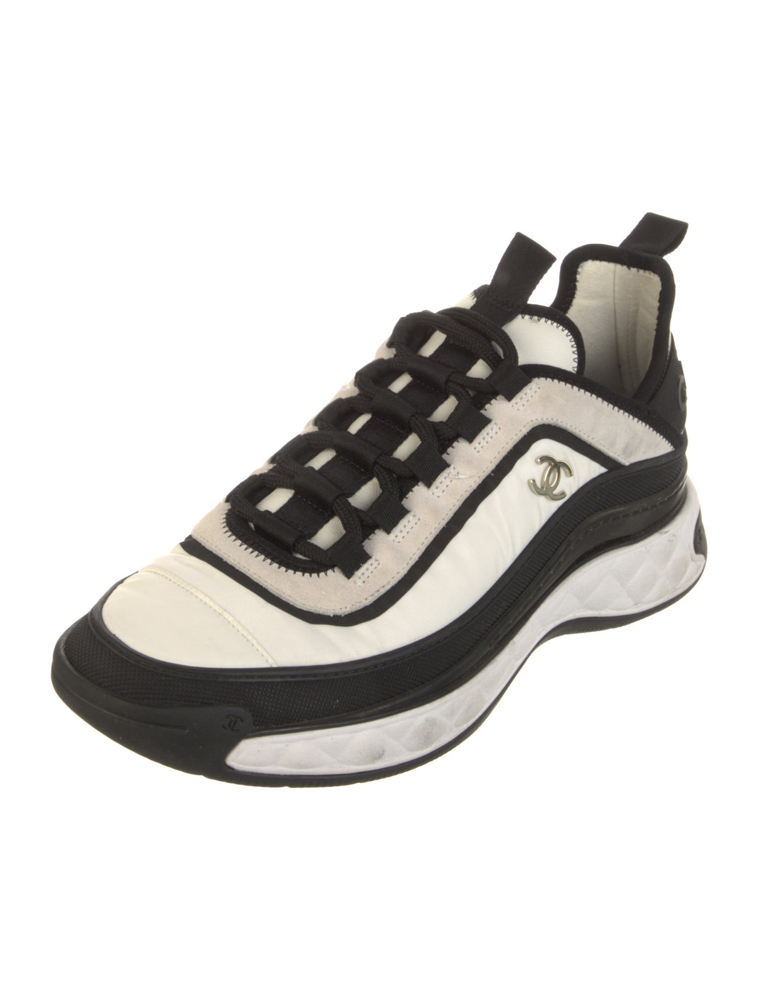 Chanel 2023 Interlocking CC Logo Sneakers